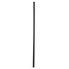 Empress Black Cocktail Unwrapped Straw/stirrer 5.25" Case Of 10,000