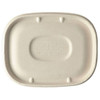 World Centric Fiber Lid For Fiber Container,8.9x6.9x0.4, Natural,case Of 400