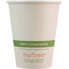 World Centric Notree Paper Hot Cups, 8 Oz, Natural, Case Of 1000