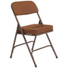 National Public Seating 3200 Series 2hinge Folding Chair Antique Gold Case Of 2