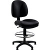 National Public Seating Comfort Task Stool, 24.5"-34.5" Height
