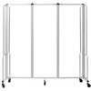 National Public Seating Room Divider, 6' Height, 3 Sections