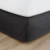 Westbrook Fitted Bed Skirt Full Xl Caviar Package Of 12