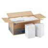 Dixie 9.5" X  9.5" 1/4-Fold 1-Ply Beverage Napkin Paper Napkins, White, Case Of 8