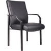 Boss Mid Back Guest Chair In Leatherplus
