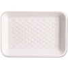 Primesource White Disposable Foam Meat And Poultry Trays, 8.25" X 5.75" X 1", Case Of 500