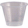 Empress 1 Oz Disposable Clear Polypropylene Graduated Medical Cup Case Of 100