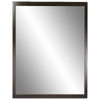 Jensen Framed Mirror 24 X 30" Espresso