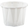 Dart Paper Portion Cups, 0.75 Oz, White, Case Of 5000