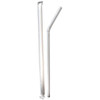 Flex Straw 7.75" White Wrapped 25/400 Per Case Of 10000