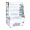 Premium Levella 12.3 Cu. Ft. Open Air Display Case In White