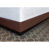 Mattress Safe Box Spring Quickwrap, Espresso Brown, Polyester Shantung, Hotel King 9", 72x80x8.5-9.5"