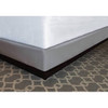 Mattress Safe Box Spring Quickwrap, Soft Pewter, Polyester Shantung, King 9", 76x80x8.5-9.5"