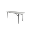 National Public Seating Comfort Max Fold In Half Table, 30" X 60"