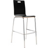 National Public Seating Bushwick Bentwood Stool, 46.5", Black