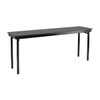 National Public Seating Max Folding Table, Mdf Core/Protectedge, Grey, 18" X 72"