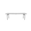 National Public Seating Comfort Max Fold In Half Table, 30" X 96"