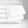 Welspun King Fitted Sheet T200 Striped Case Of 24