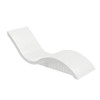 Ledge Lounger  Signature Chaise Safeguard - White