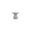 Ledge Lounger Autograph Standard Side Table-Sandstone Base-Cloud Lid