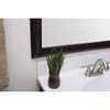 Zenith 42 X 36" Espresso Mirror Frame Kit