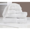 Whole Solutions Hemmed Washcloths 13x13 Cotton Polyester White Case Of 300
