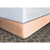 Mattress Safe Modern-Fit Bed Skirt Sand Polyester Full XL 54x80x14" Case Of 12