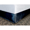 Mattress Safe Pleated Bed Skirt Black Polyester Qn 60x80x14" Case Of 12
