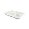 RDI-USA Bagasse 5 Compartment Meal Tray  Case Of 500
