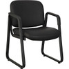 Lorell Leather Upholstered Guest Chair
