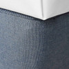 Courtyard Mcy Lanary C/Denim Bed Skirt Queen 59x80x15 Case Of 6