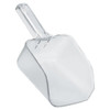 Rubbermaid Commercial Clear 2884 Bouncer Utility Scoop (12-Pack)