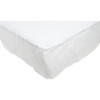 Js Fiber Felt Mattress Pad fitted Expandable Skirt 60x80" Queen, Case Of 10