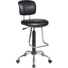 Office Star Products Worksmart Economical Chair With Chrome Footrest