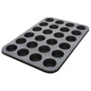 Thunder Group Steel 24-Cup Non-Stick Mini-Size Muffin Pan 15-1/4  X 10-1/2 Inches