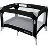 Foundations Snugfresh Celebrity Portable Play Yard Crib Graphite