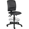 Boss Leatherplus Drafting Stool