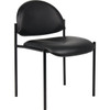 Boss Diamond Stackable Chair, Caressoftplus Upholstery, Black