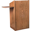 Oklahoma Sound Aristocrat Floor Lectern, Medium Oak