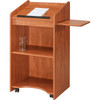Oklahoma Sound Aristocrat Floor Lectern, Wild Cherry