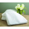 Welspun T220 Stripe Flat Sheet Full Wide 85x114 Fs White Case Of 24