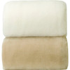 Martex Plush Blanket King 108x90 Khaki Case Of 4
