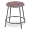National Public Seating Round 18 Stool With Hardboard Seat