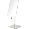 Jerdon 5x8 Table Top Mirror Stainless Steel Case Of 4