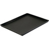 Hapco 10 X 12.5" Rectangular Tray With Square Corners Black Package Of 36