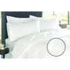Patrician  Duvet Cover Full/Queen 94x94 White Dobby Stripe Case Of 12