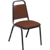 National Public Seating Npsc Burgundy Vinyl Seat Stackable Chair Package Of 4