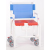 Ipu Elite 375 Lbs Shower Chair With Blow Molded Seat, R-Blue
