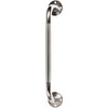 DMI Textured 24" Bathroom Shower Assist Handle/Grab Bar, Silver