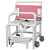 Ipu Shower Commode Chair 550 Lbs In Wineberry